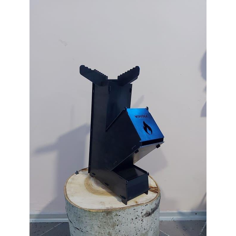 Турбо піч твердопаливна Agros WOODEX-L 390*110*220 Чорний Турбо піч твердопаливна Agros WOODEX-L 390*110*220 Чорний