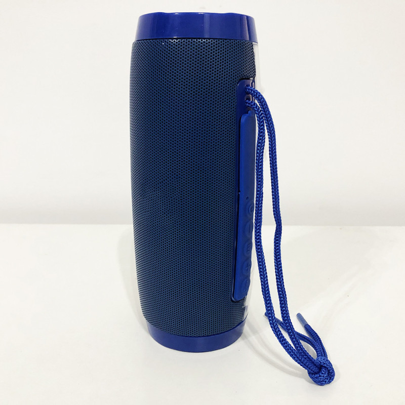 Портативна Bluetooth-колонка з різнокольоровим підсвічуванням Hangout Speaker (TG-157) Blue