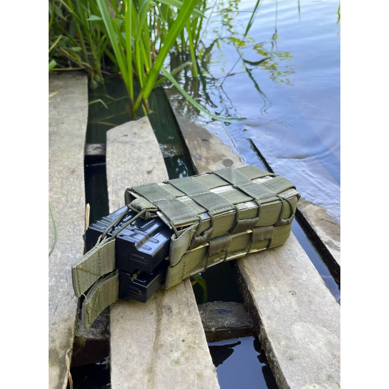 Підсумок для двох магазинів Ак з кріпленням Molle Піксель