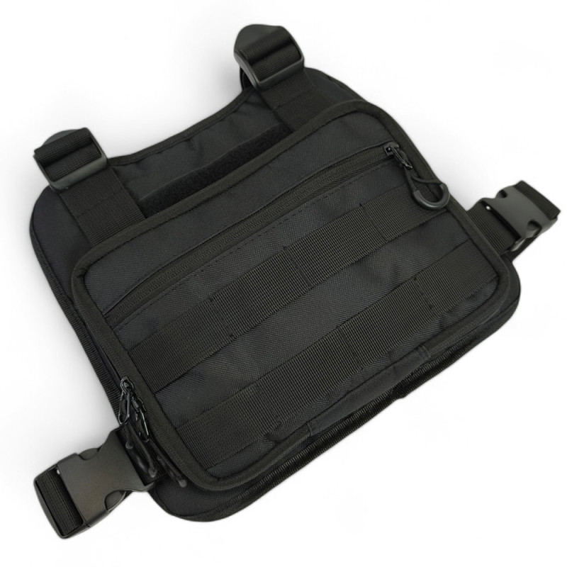 Нагрудна сумка-органайзер EM-1902 (Чорна)