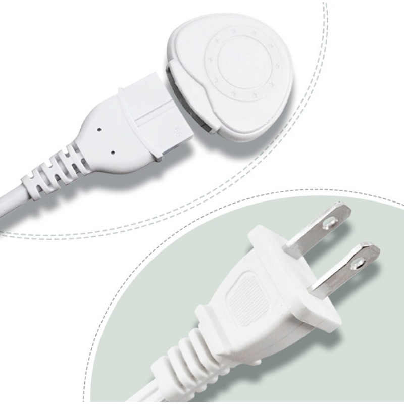 Масажний та зігріваючий килимок для спини Massaging weighted heating pad у чохлі Gray