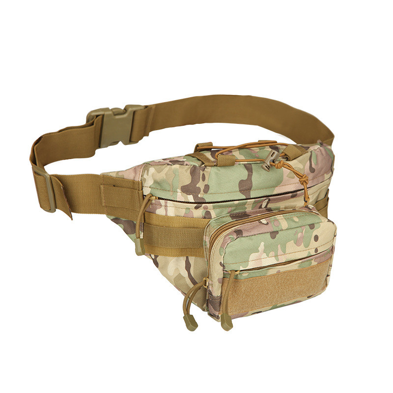 Сумка-бананка тактична на пояс AOKALI Outdoor A29 (Camouflage CP)