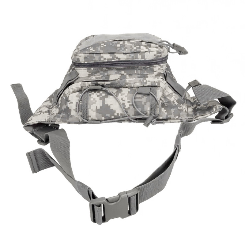 Сумка-бананка тактична на пояс AOKALI Outdoor A29 (Камуфляж ACU)