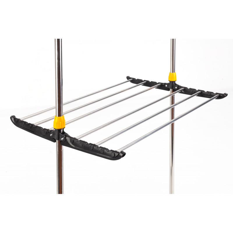 Сушарка для білизни складана вертикальна Stenson TD01229 116*50*145 см Сріблястий Сушарка для білизни складана вертикальна Stenson TD01229 116*50*145 см Сріблястий