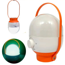 Кемпінговий світлодіодний ліхтар із акумулятором Silver Toss ST-5661 аварійний LED ліхтар із регулюванням світла та зарядкою від USB Помаранчевий
