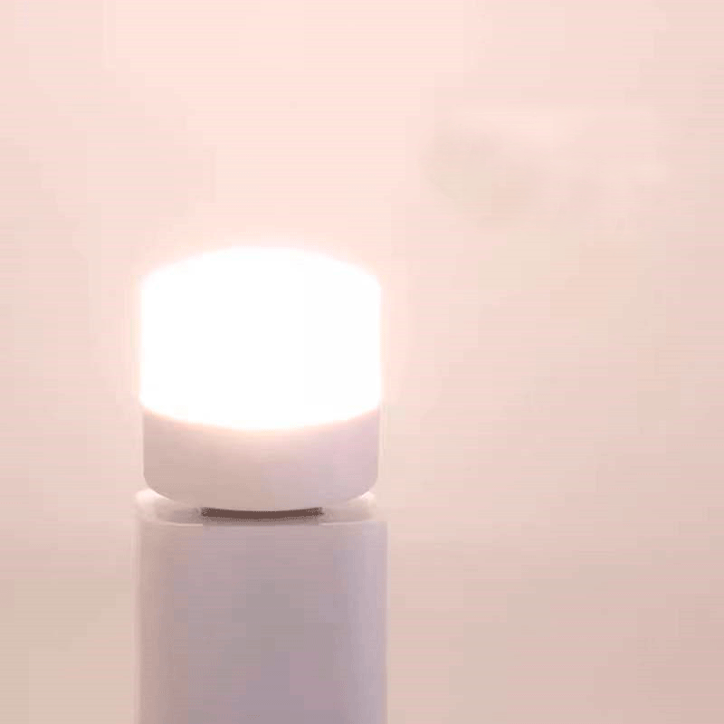 Лампа нічник світлодіодна USB Lesko 2022 для повербанка Тепле світло
