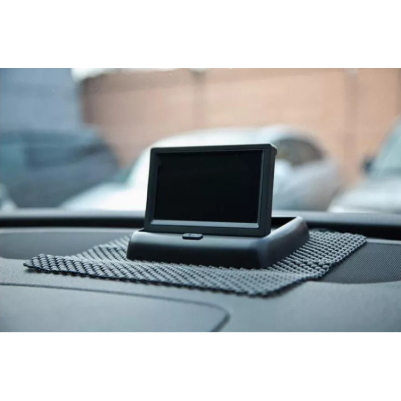 Автомобільний монітор складний для камери заднього виду Terra Color TFT 4.3" 480*234 Black