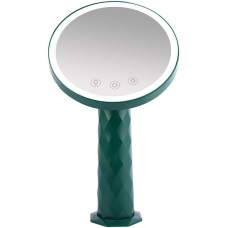Дзеркало-нічник кругле поворотне Magic Mirror з LED підсвічуванням SM-1126 Green