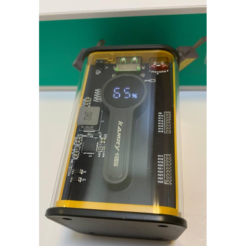 Power Bank портативна батарея зовнішній зарядний пристрій 22,5W 20000 mAh (KP-25) Чорний