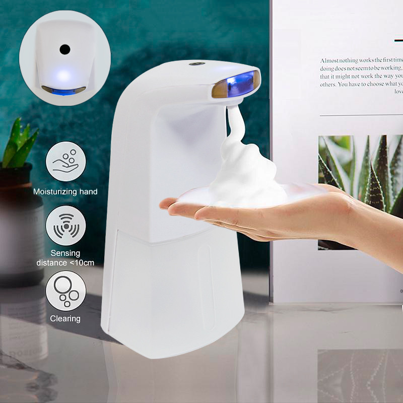 Сенсорний дозатор для рідкого мила, автоматичний диспенсер Auto Foaming Soap Dispenser MA-14 Білий
