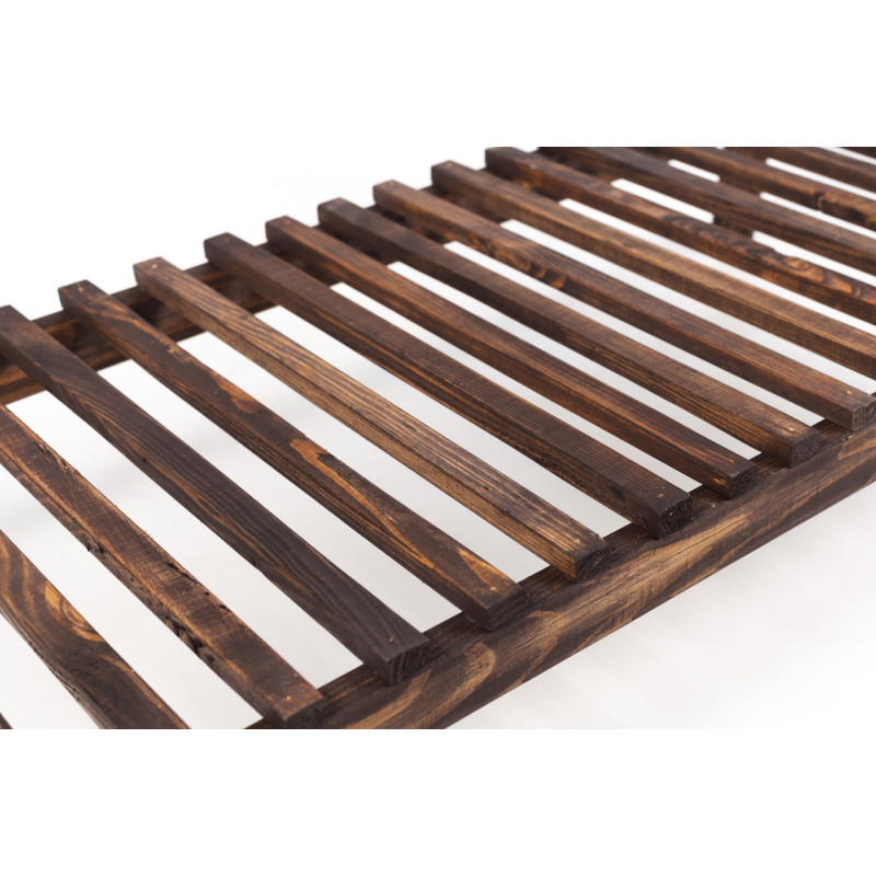 Напольная стойка - вешалка для одежды и обуви Ecostyle с полкой для обуви 77х40х149 см