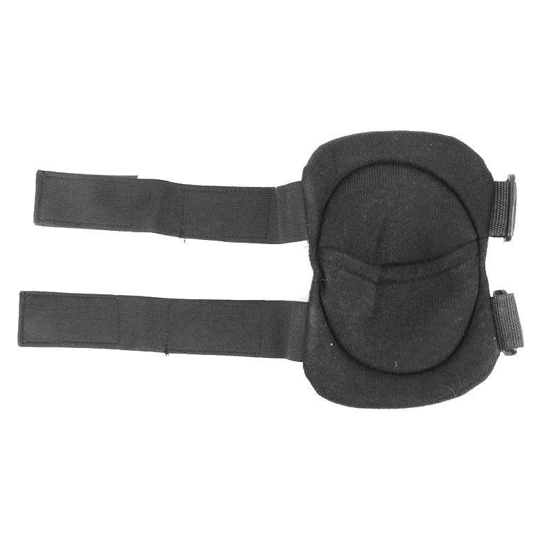 Комплект защиты тактический наколенники и налокотники Нейлон/Пластик/Поролон Aokali F002 Черный
