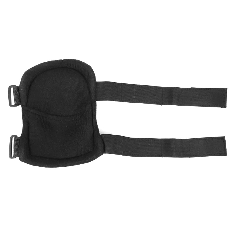 Комплект защиты тактический наколенники и налокотники Нейлон/Пластик/Поролон Aokali F002 Черный