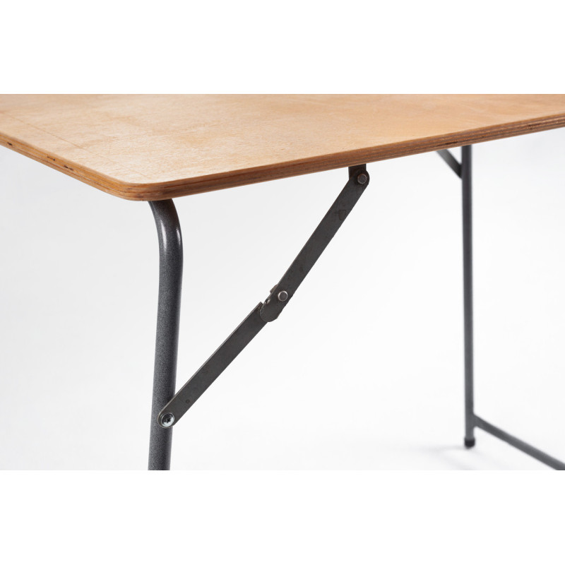 Комплект складних меблів для кемпінгу Easy Camping стіл та 2 стільці зі спинкою для відпочинку на природі (EC77529)