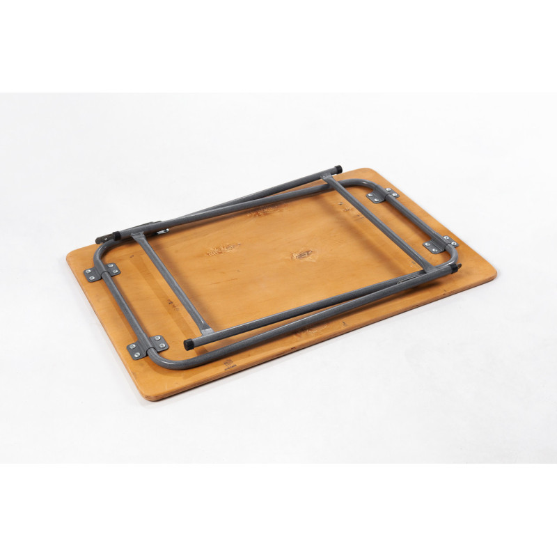 Комплект складних меблів для кемпінгу Easy Camping стіл та 2 стільці зі спинкою для відпочинку на природі (EC77529)