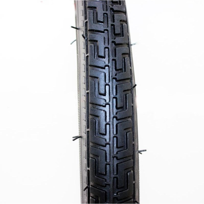 Покришка велосипедна протектор канавки каучук Casumina CA314A 28х1.75 Чорний