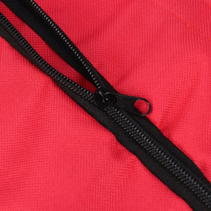 Сумка господарська для покупок візок на колесах або на плече складана Red