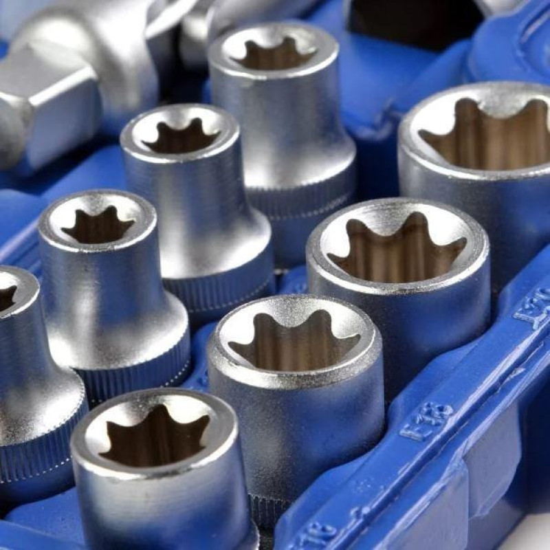 Набір інструментів зі 108 предметів у кейсі для гаража та СТО 1/2", 1/4" ZHONGXIN ZH108 Синій Набір інструментів зі 108 предметів у кейсі для гаража та СТО 1/2", 1/4" ZHONGXIN ZH108 Синій