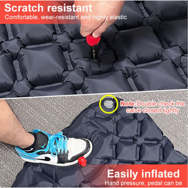 Туристичний килимок-матрац надувний 190*60*5см Paccone PCI6512