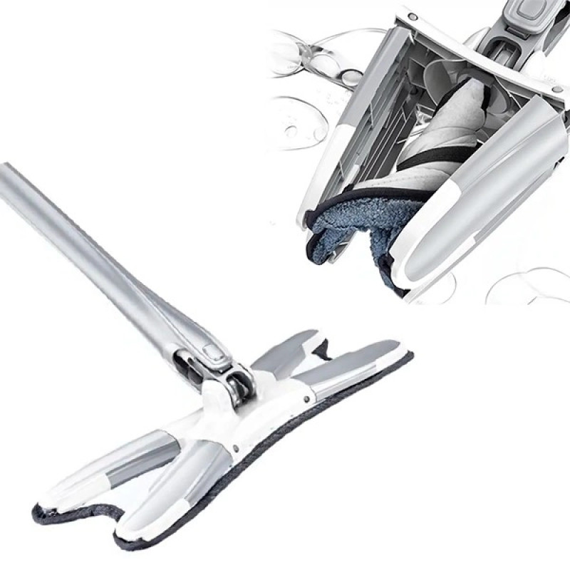 Швабра з віджимом X-Type Mop для швидкого прибирання White