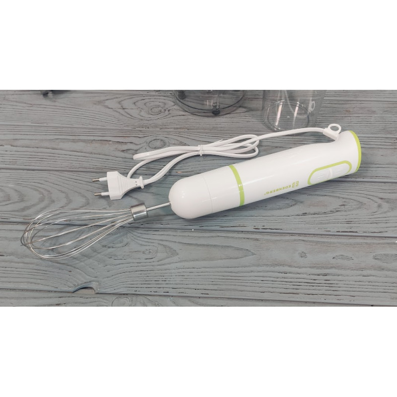 Блендер занурювальний 4в1 електричний з чашею та подрібнювачем Edenberg EB-60031 800Вт Білий Блендер занурювальний 4в1 електричний з чашею та подрібнювачем Edenberg EB-60031 800Вт Білий