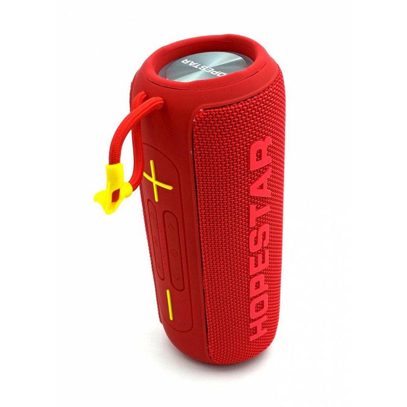 Портативна стерео Bluetooth колонка з FM-радіо та акумулятором 2400 мАг IPX6 Hopestar P26 10Вт Red Портативна стерео Bluetooth колонка з FM-радіо та акумулятором 2400 мАг IPX6 Hopestar P26 10Вт Red