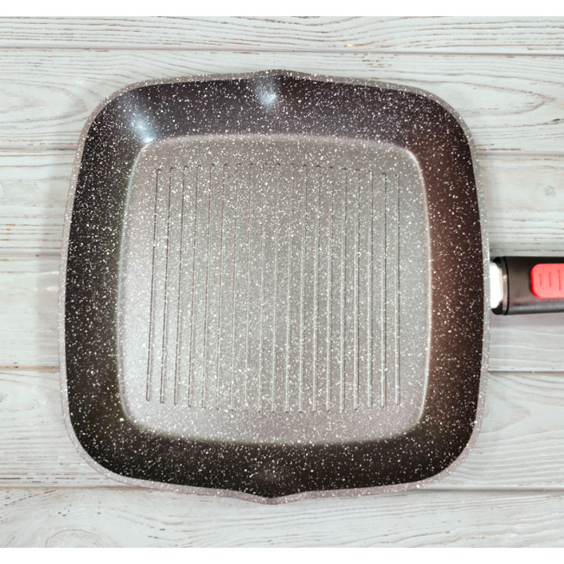 Набор сковородок 3 шт Edenberg EB-14515 с мраморным покрытием со съемными ручками