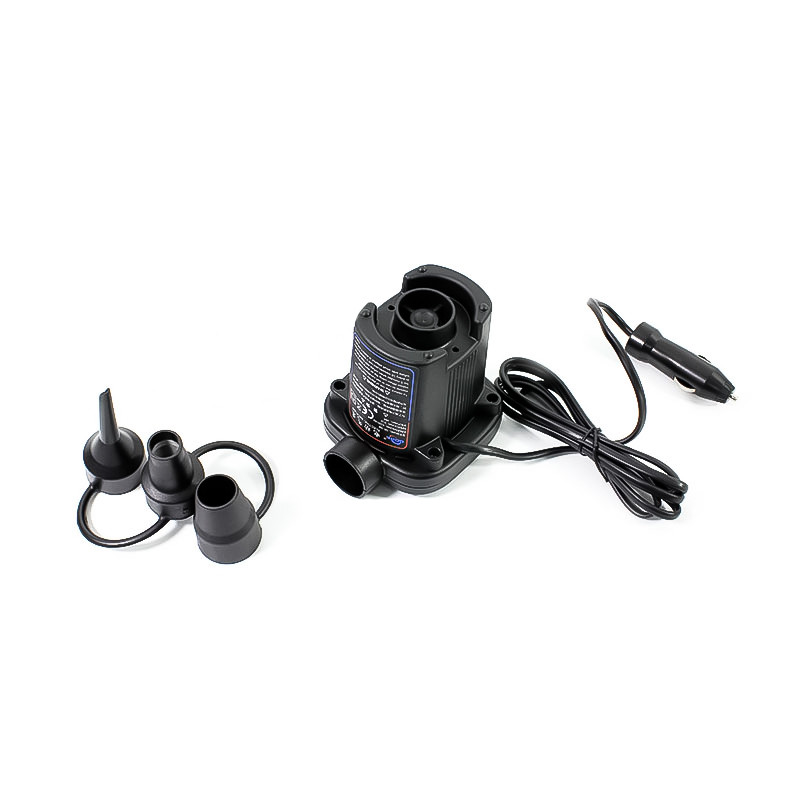 Автомобільний матрац надувний полуторний з підголівником ПВХ у багажник та заднє сидіння 175*130 см Lesko BLFW-1 Black