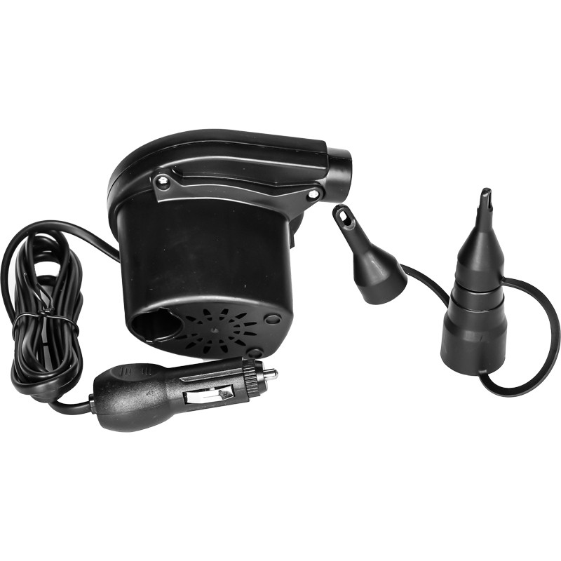 Автомобільний матрац надувний двомісний з підголівниками ПВХ у багажник 180*135 см Lesko BP-001 Grey