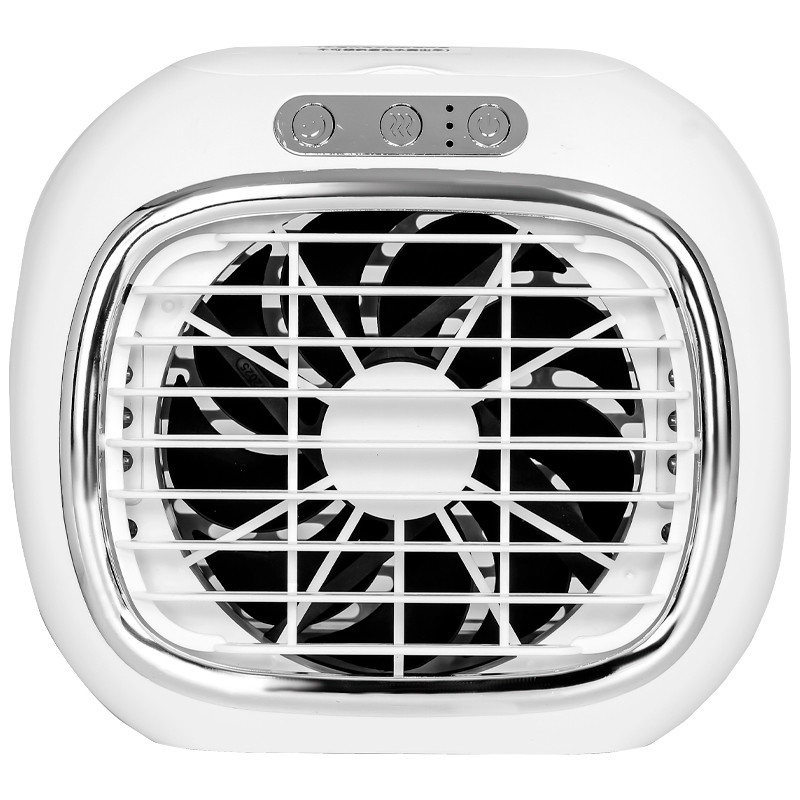 Портативний міні-кондиціонер Fast Air домашній з низьким рівнем шуму 3 швидкості 15 Вт White