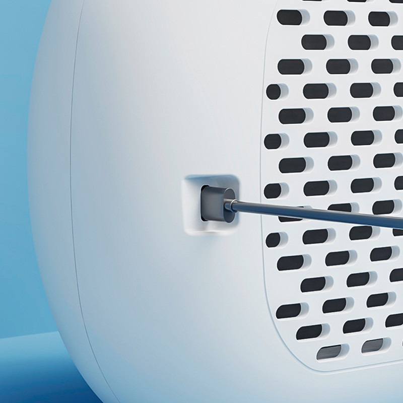 Портативний міні-кондиціонер Fast Air домашній з низьким рівнем шуму 3 швидкості 15 Вт White