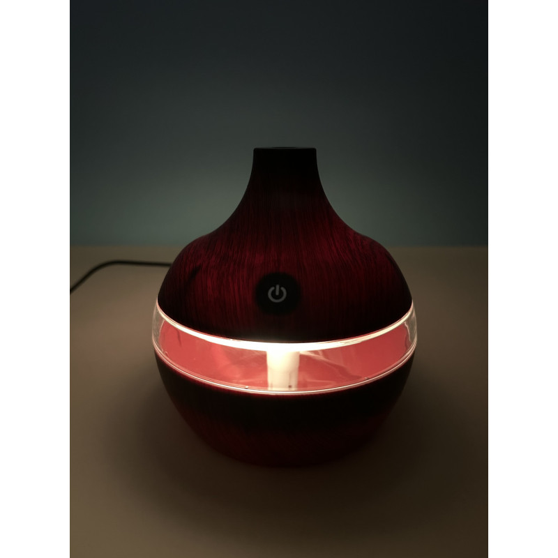 Компактний зволожувач повітря Smells Damp аромадіфузор з USB 300мл Коричневий (SD-789)