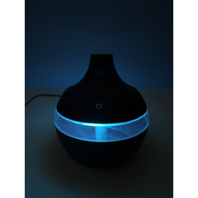 Компактний зволожувач повітря Smells Damp аромадіфузор з USB 300мл Коричневий (SD-789)