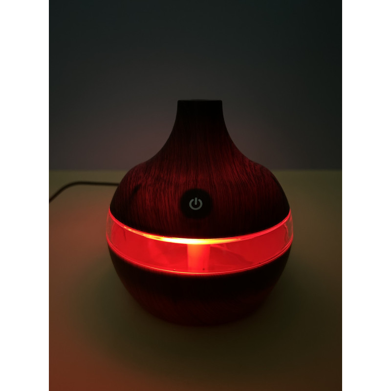 Компактний зволожувач повітря Smells Damp аромадіфузор з USB 300мл Коричневий (SD-789)