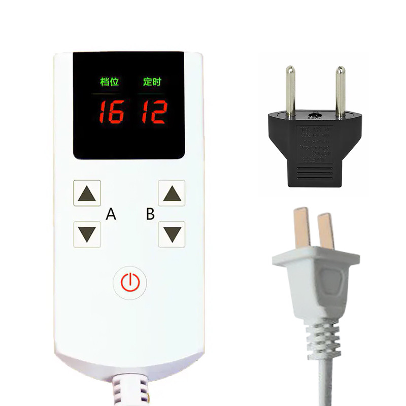 Електропростирадло з підігрівом від мережі 220В з системою водяного контуру Heat Water J-001 STT 180*80см Pink