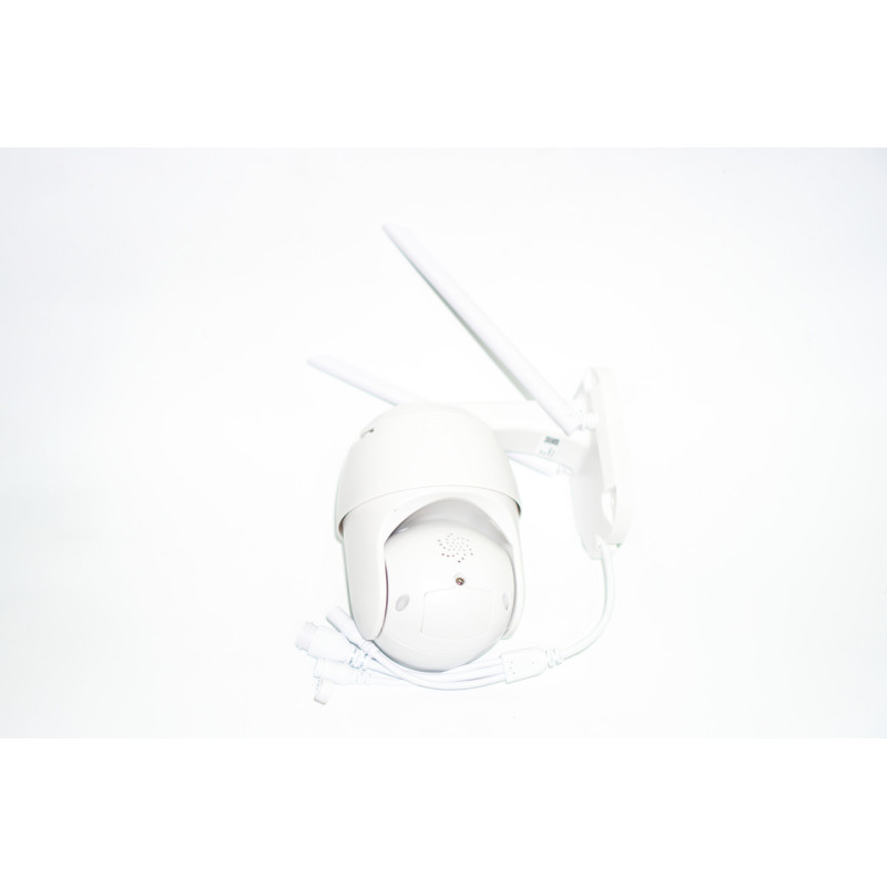 Бездротова WiFi камера відеоспостереження вулична поворотна PTZ WiFi Outdoor Camera CF26 HD1080P 2MP 4мм+12мм White