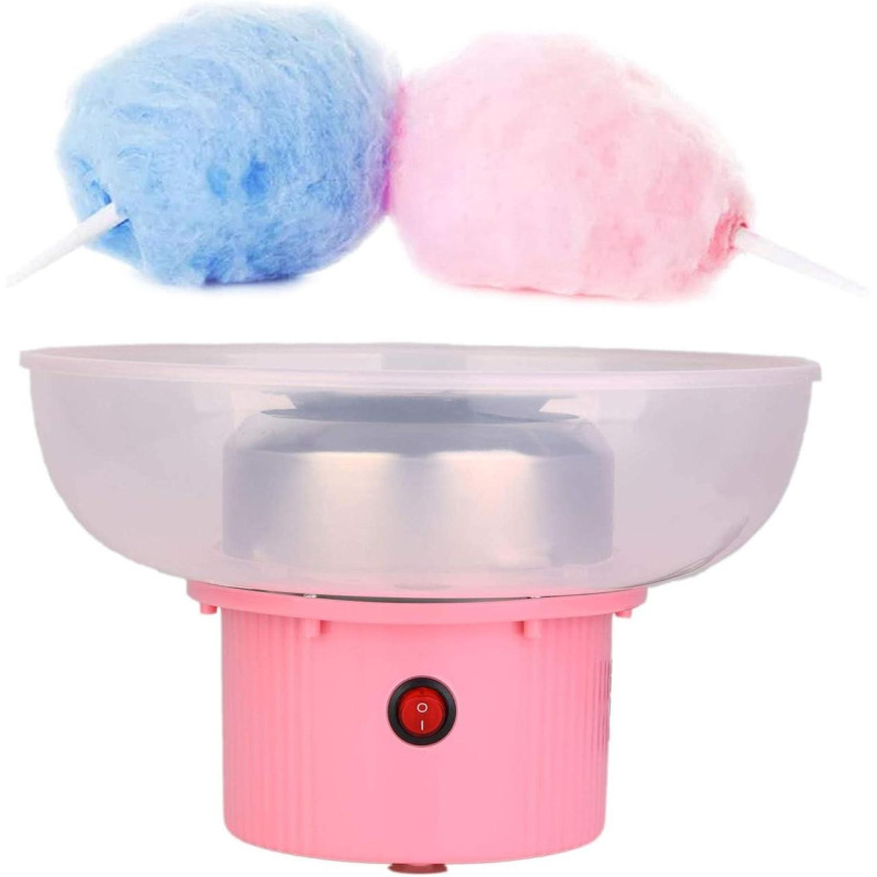 Домашній міні апарат для виготовлення цукрової вати Cotton Candy GCM-520S Pink