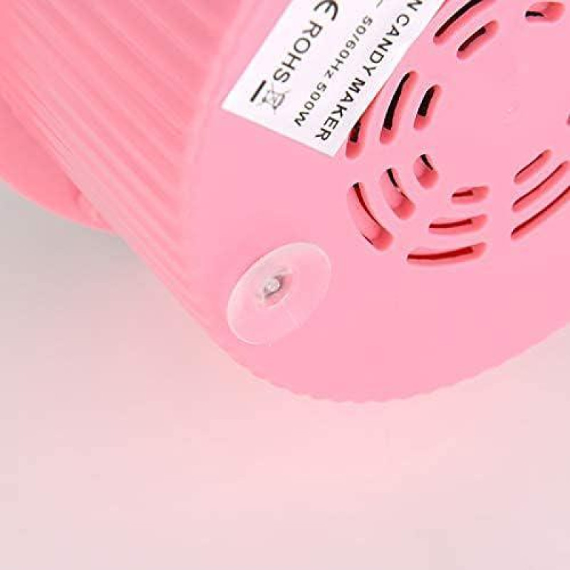 Домашній міні апарат для виготовлення цукрової вати Cotton Candy GCM-520S Pink