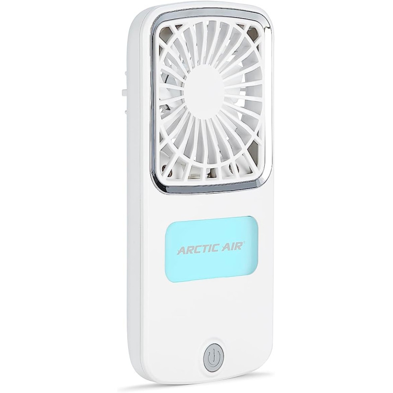 Портативний ручний міні вентилятор - зволожувач 3 швидкості Arctic Air Pocket Chill 89074 White Портативний ручний міні вентилятор - зволожувач 3 швидкості Arctic Air Pocket Chill 89074 White