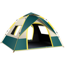 Автоматичний туристичний намет для кемпінгу 4-х місний Autocamp 210х200х135см AC-1915 Green