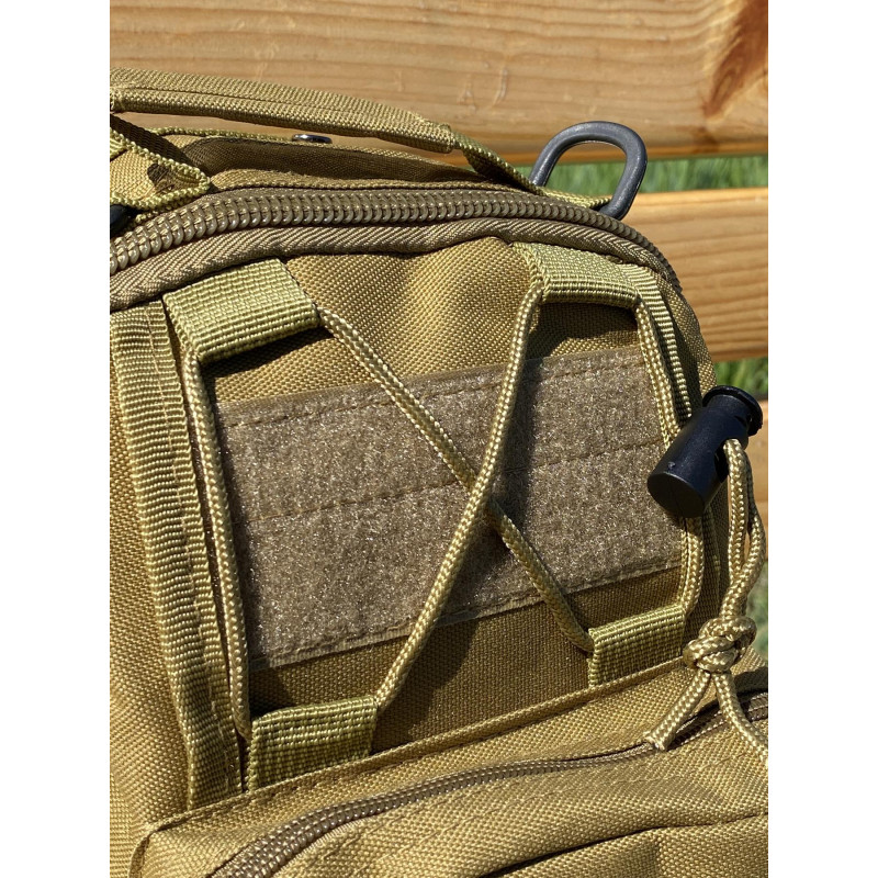 Тактичний рюкзак Tactic Backpack сумка на плече 10л 28х10х20 см (Koyot) Тактичний рюкзак Tactic Backpack сумка на плече 10л 28х10х20 см (Koyot)