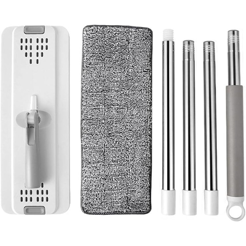 Комплект швабра з відром Clean Pro Mop із системою авто-віджиму для швидкого прибирання CM-1209 Blue