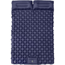 Надувной двухместный матрас каремат Easy Camping 190х120х5см коврик для кемпинга и туризма (EC-7868) Blue