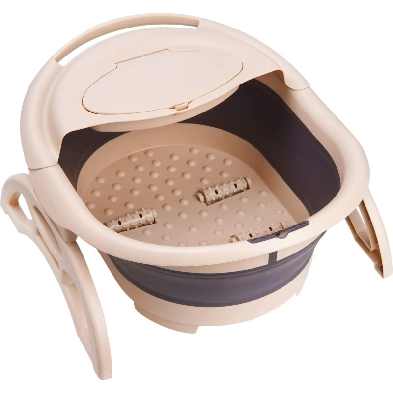 Масажна ванна для ніг 50х41х42 см, для педикюру LY-64 Вeige