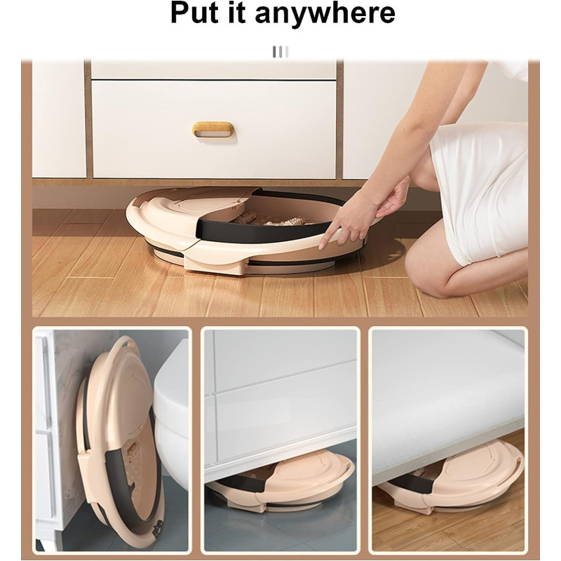 Масажна ванна для ніг 50х41х42 см, для педикюру LY-64 Вeige