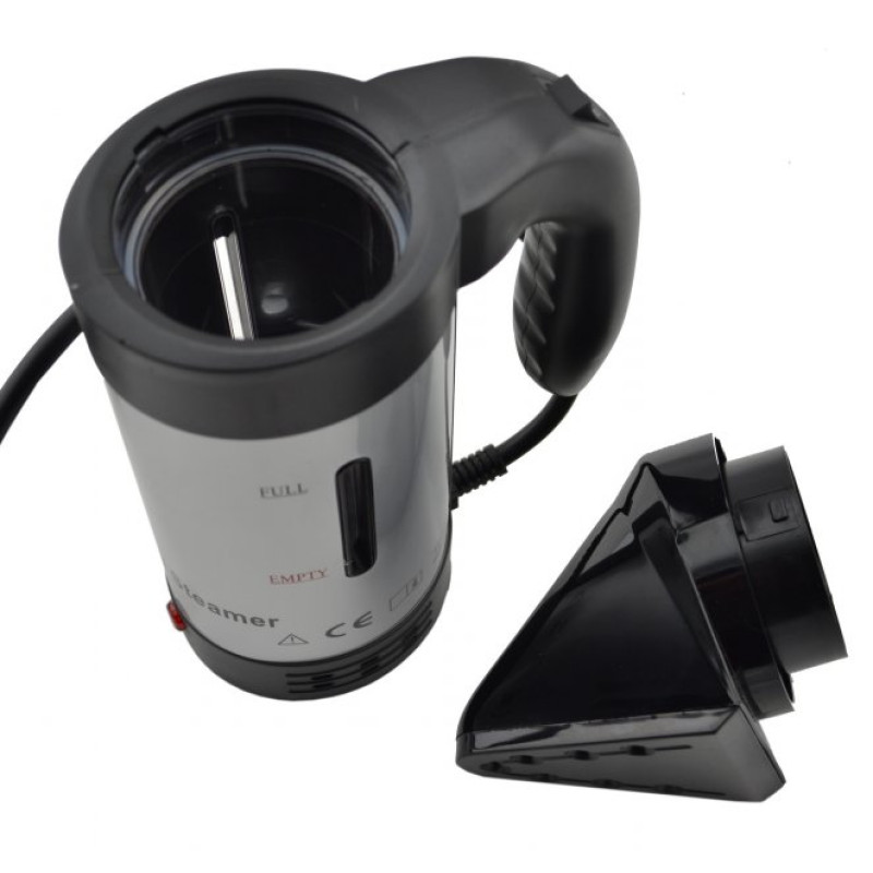 Відпарювач ручний багатофункціональний для одягу 600Вт 200мл Hand Held Steamer UKC A6 Сірий/Чорний