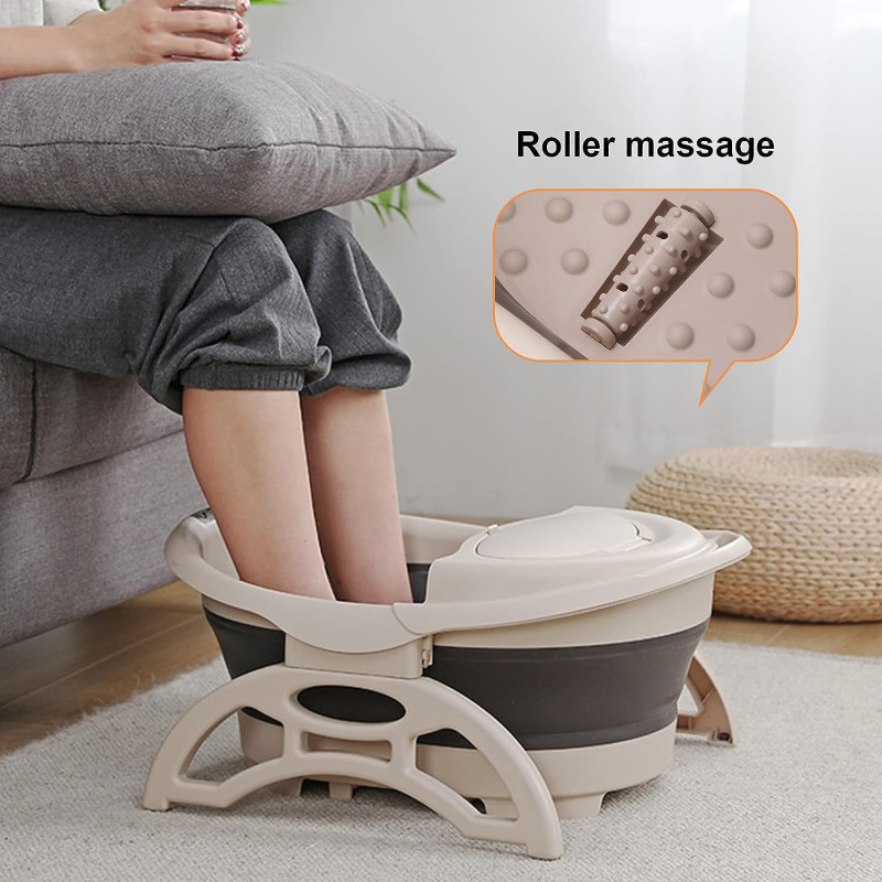 Масажна ванна для ніг 50х41х42 см, для педикюру LY-64 Вeige