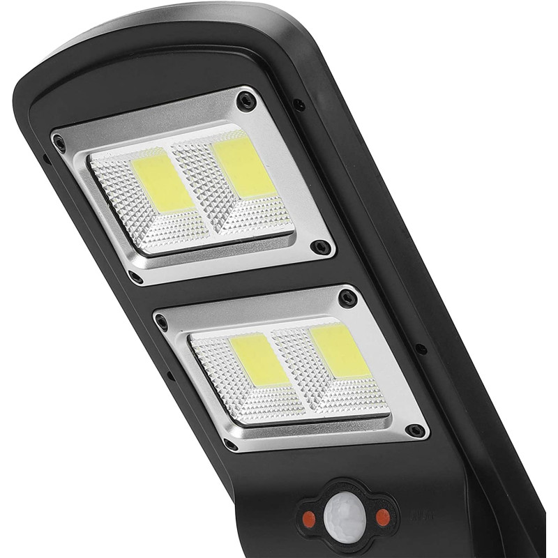 LED прожектор вуличний настінний із сонячною панеллю водозахищений з датчиком руху та пультом LL-68T