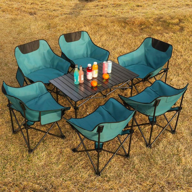 Складаний стілець туристичний зі спинкою 46х46х66см Easy Camping (EC-1214) Green Складаний стілець туристичний зі спинкою 46х46х66см Easy Camping (EC-1214) Green