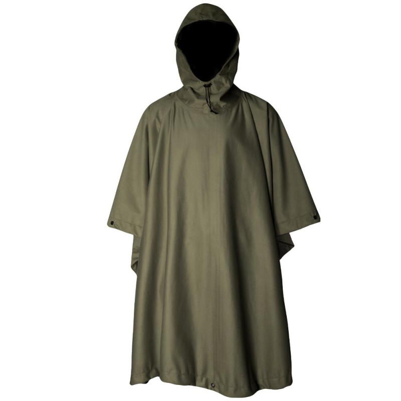 Тактичний дощовик Пончо Raincoat водонепроникний плащ One Size (khaki) накидка від дощу